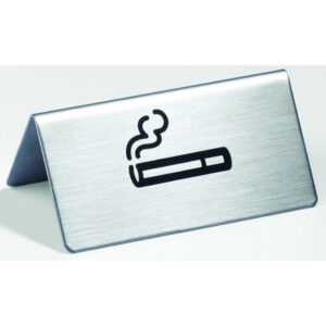 DURABLE TABLE SIGN SMOKING 4961