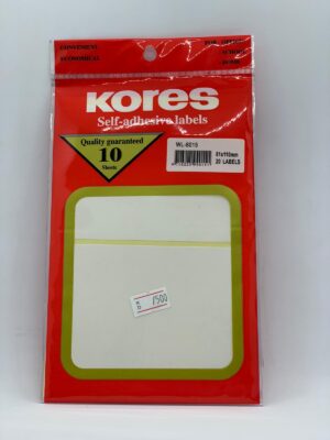 Kores Self Adhesive Labels WL-8015