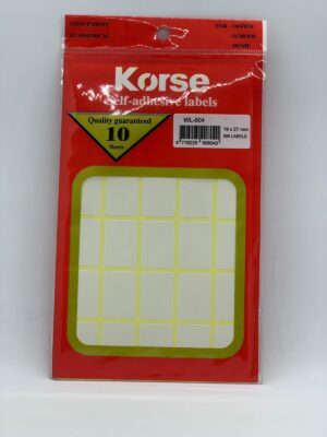 Kores Self Adhesive Labels WL-804