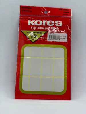 Kores Self Adhesive Labels WL-806