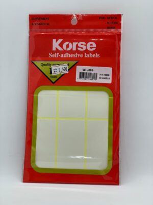 Kores Self Adhesive Labels WL-809