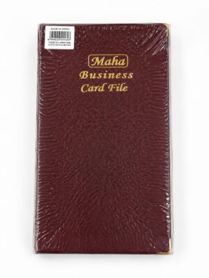 MAHA BUSINESS CARD FILE