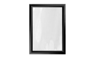 B2 POSTER FRAME BLACK STRIP CORNER  25MM-B2L-B