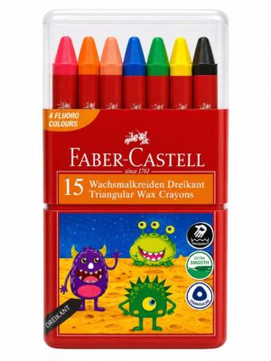 FABER CASTELL GRIP CRAYONS 15-120015