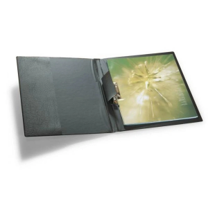 DURABLE A4 Clamp Folder with Inside Pocket – Black