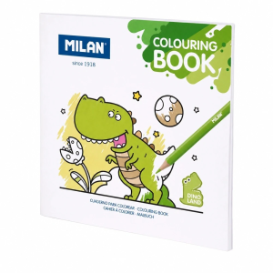 Dinosaurs Colouring Book – 20 Illustrations, 21 × 21 cm
